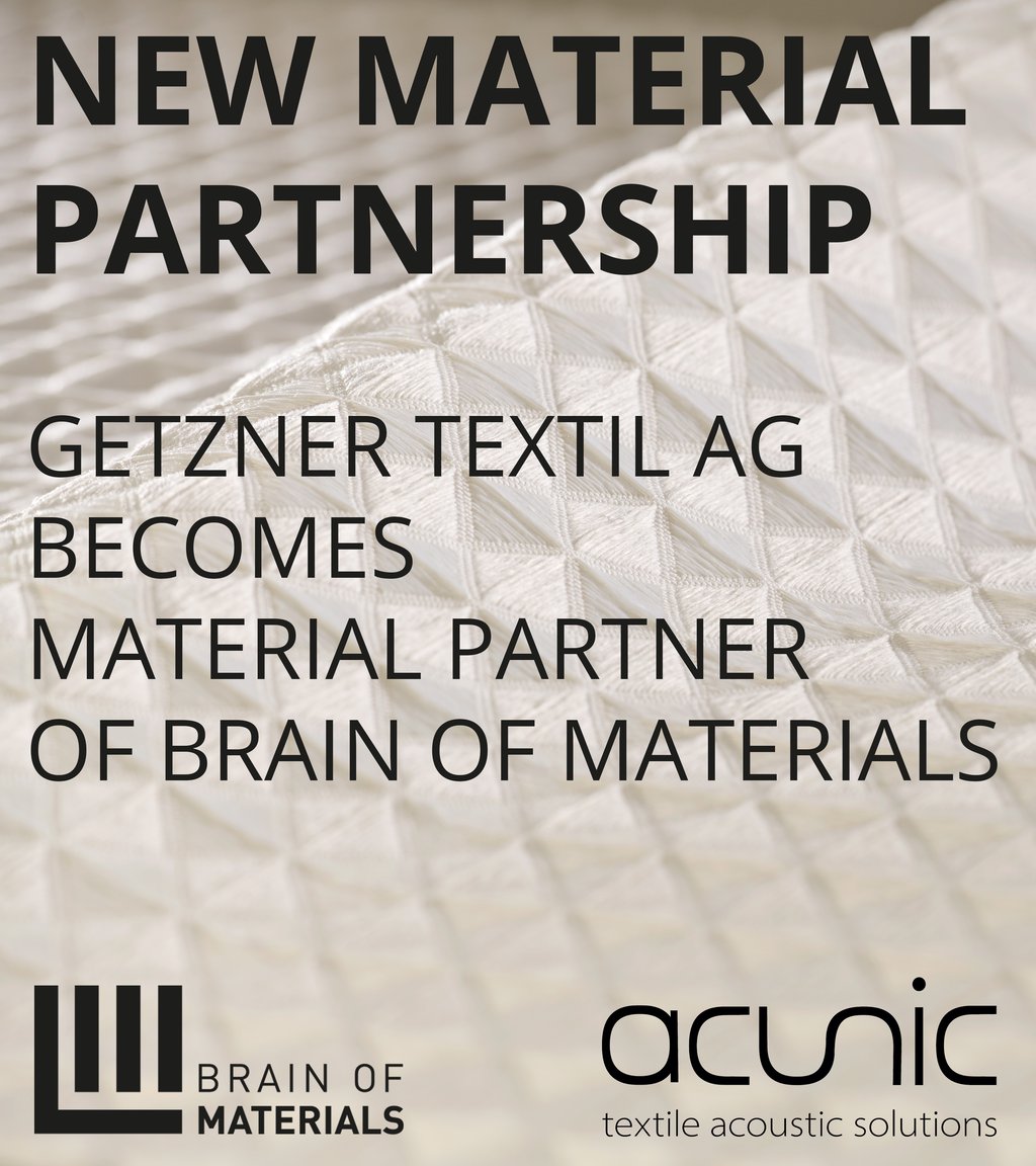 Getzner Textil AG takes advantage of BRAIN OF MATERIALS